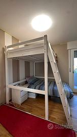 Letto a soppalco alla francese