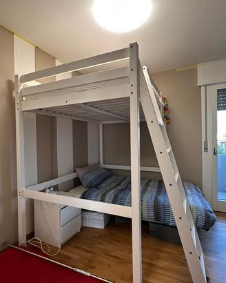 Letto a soppalco alla francese