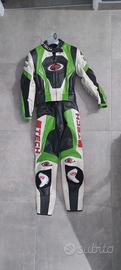 Tuta in pelle x moto donna tg 44