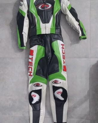 Tuta in pelle x moto donna tg 44