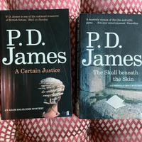 2 libri gialli in inglese P.D. James