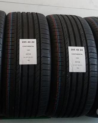 4 gomme 285 40 21 continental a794