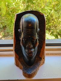 statua africana in legno
