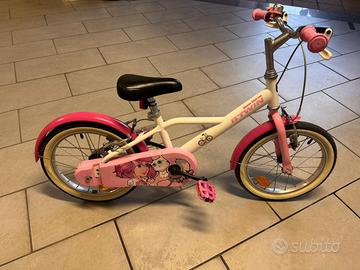Bici bambina 4-6 anni Btwin 500 DOCTOGIRL 16"