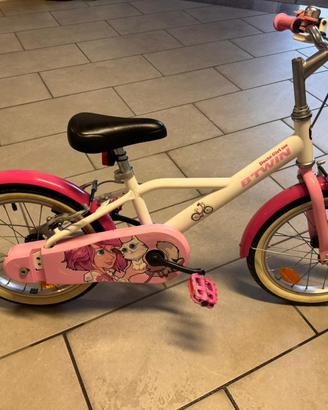 Bici bambina 4-6 anni Btwin 500 DOCTOGIRL 16"