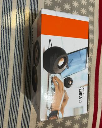 casse pc creativ pebble v3 pari al nuovo