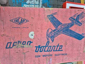 AEROPLANO INGAP ORIGINALE ANNI 60 VINTAGE