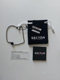 Bracciale acciaio Sector
