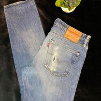 Vintage Long Jeans Levi's 508, Blue Jeans Y2K