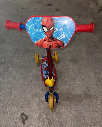 Monopattino bambino spiderman 2 3 anni