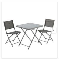 set tavolo e sedie per due persone 