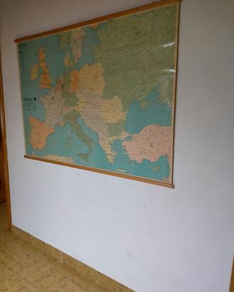 Vecchia carta geografica