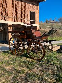 Calesse per 4 persone, 1 cavallo
