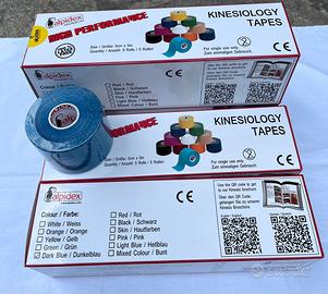 Kinesio Tape Alpidex 20 rotoli, blu