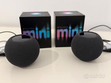 Coppia Apple HomePod mini Space Gray PARI AL NUOVO
