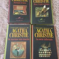 4 romanzi agatha christie giallo