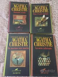 4 romanzi agatha christie giallo