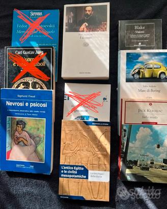 Libri vari Freud / Jung / Kerouak