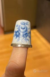 Ditale vintage fine bona china e argento