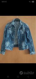 Giacca Denim Sisley bimba/donna Tg.XL