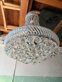 Lampadario in cristallo 