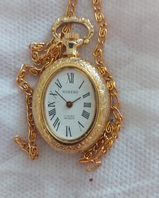 orologio placcato in oro
