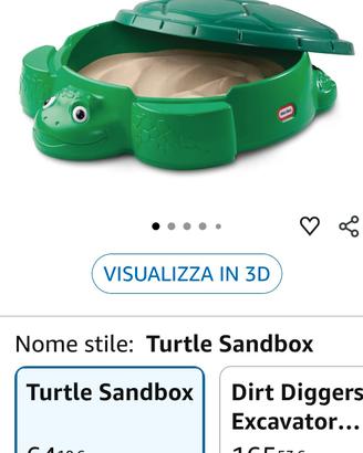 Sabbiera o portagiochi