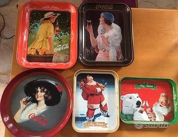 Lotto 6 vassoi Coca Cola