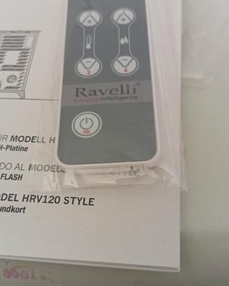 Termostufa a pellet Idro Ravelli HRV120 Style