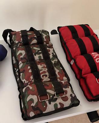 Pesi allenamento per caviglie polsi addome