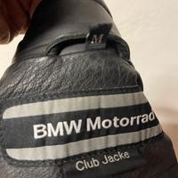 Giacca pelle BMW club jacke mai indossata.