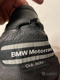 Giacca pelle BMW club jacke mai indossata.