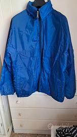 Giacca a vento antipioggia felpata leggera