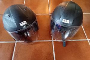 Coppia di caschi per moto/scooter