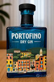 Bottiglia Vuota Portofino Dry Gin Originale 70 cl