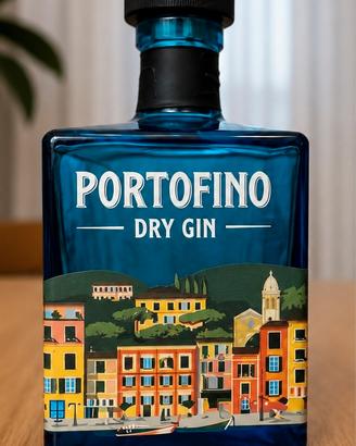 Bottiglia Vuota Portofino Dry Gin Originale 70 cl