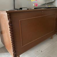 Cassapanca baule corredo vintage in legno