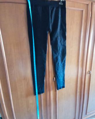 Leggins elegante con fili dorati SiSi