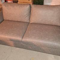 Divano moderno a 2 posti in pelle