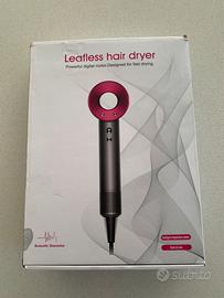 Leafless hair dryer con accessori