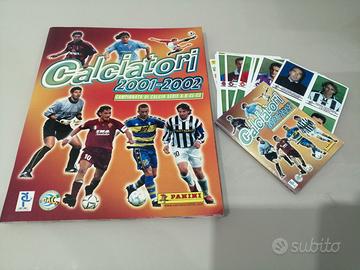 Album figurine panini 2001/02 con 298 figurine