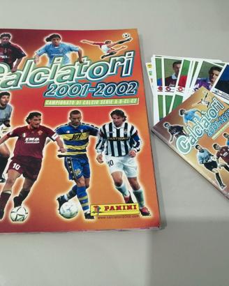 Album figurine panini 2001/02 con 298 figurine