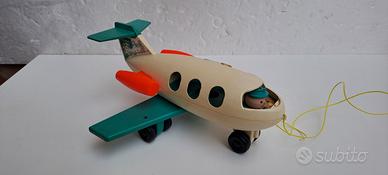 Fisher Price Aereo Jet Giocattolo Little People Vi