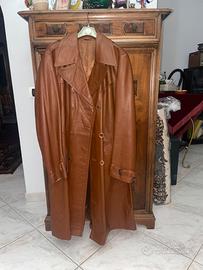Cappotto in pelle