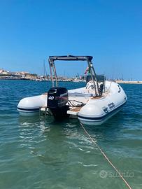 GOMMONE STILMAR 500 TUBOLARI NUOVI E CARRELLO OM.