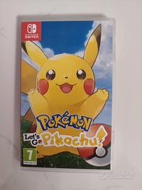 Pokemon Let's go Pikachu Switch