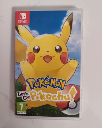 Pokemon Let's go Pikachu Switch