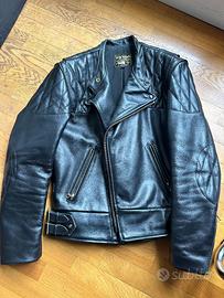 giacca pelle Vanson chopper med USA harley