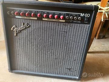 Amplificatore Fender M-80 (con cono Marshall G12)