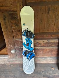 Snowboard Santa Cruz 151 cm + attacchi